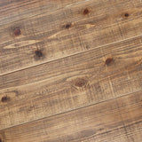 ヴィンテージスタイル 無垢材テーブル/アイアンロの字レッグス