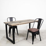 【限定商品】テーブル×国産ミズナラ落雷樹 ラスティックスタイル