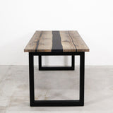 【限定商品】テーブル×国産ミズナラ落雷樹 ラスティックスタイル