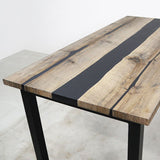 【限定商品】テーブル×国産ミズナラ落雷樹 ラスティックスタイル