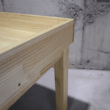 【全4色】ナチュラルウッドテーブル/投げ込みタイプ