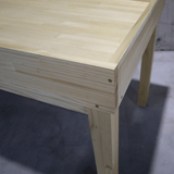 【全4色】ナチュラルウッドテーブル/投げ込みタイプ