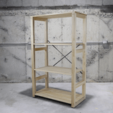 【全4色】ナチュラルウッドシェルフ