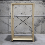 【全4色】ナチュラルウッドシェルフ