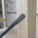 【全4色】ナチュラルウッドシェルフ