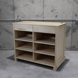 【全4色】ナチュラルウッドカウンター