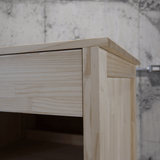 【全4色】ナチュラルウッドカウンター