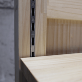 【全4色】ナチュラルウッドゴンドラ/片面ステージタイプ