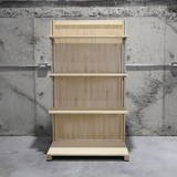 【全4色】ナチュラルウッドゴンドラ/片面ステージタイプ