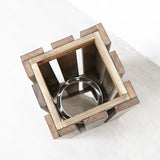 インダストリアル 古材傘立て