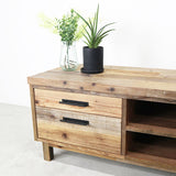 インダストリアル 無垢材テレビボード