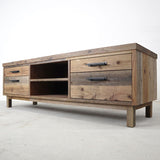 インダストリアル 無垢材テレビボード