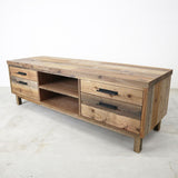 インダストリアル 無垢材テレビボード