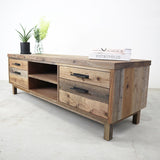 インダストリアル 無垢材テレビボード