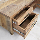 インダストリアル 無垢材テレビボード