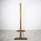 インダストリアル 無垢材×アイアンハンガーラック