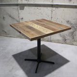 インダストリアル 無垢材カフェテーブル