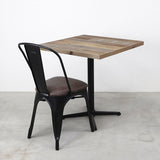 インダストリアル 無垢材カフェテーブル