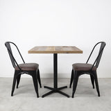 インダストリアル 無垢材カフェテーブル