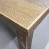 インダストリアル 無垢材ローテーブル