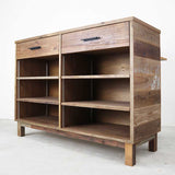 インダストリアル 無垢材カウンター