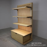 【全4色】ナチュラルウッドゴンドラ/片面ステージタイプ